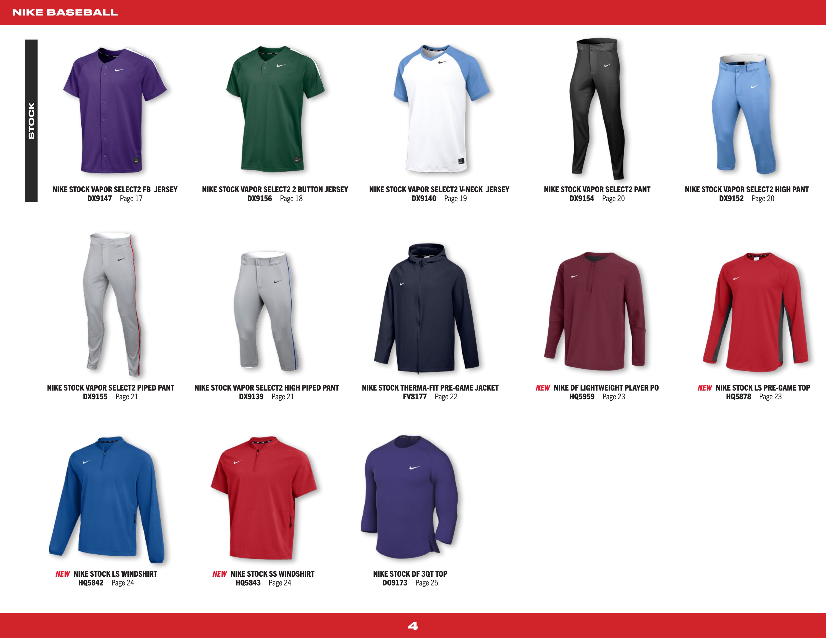 Nike baseball 2026 Resumen Página 3