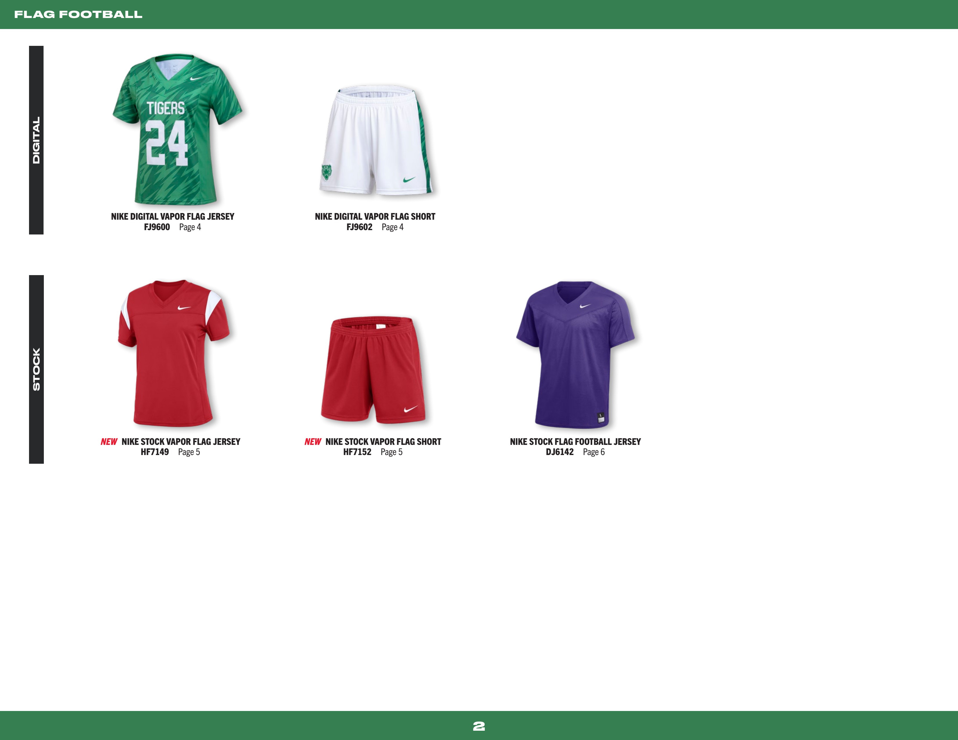 Nike flag-football 2026 Resumen Página 2