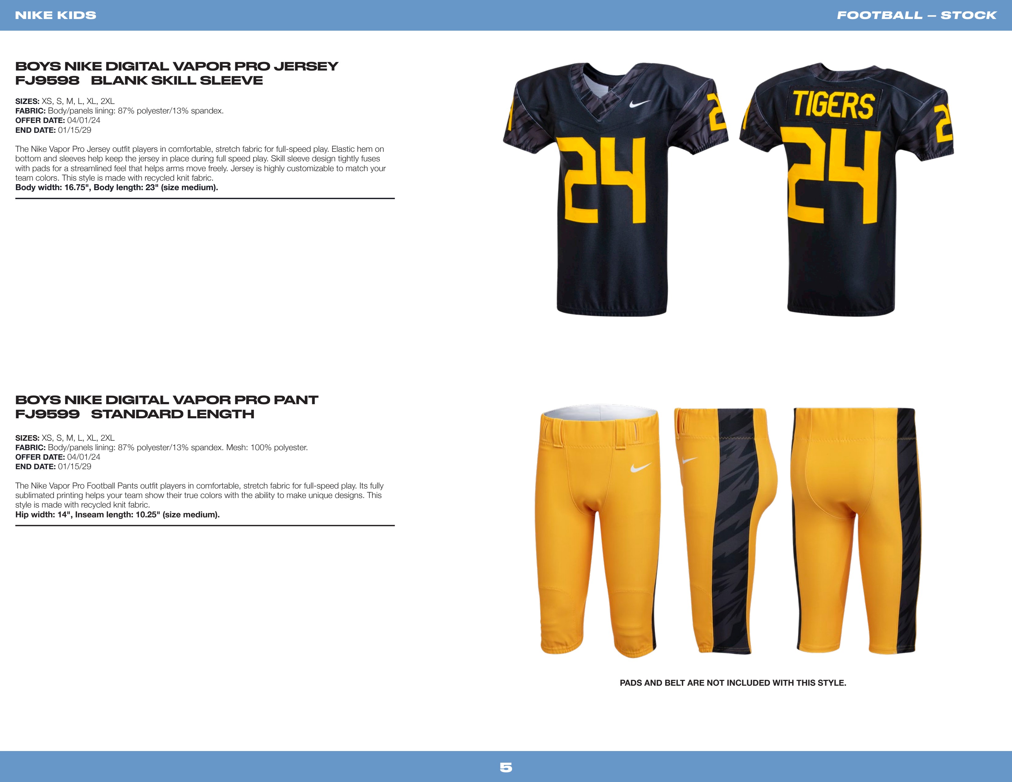 Nike kids 2026 Resumen Página 2