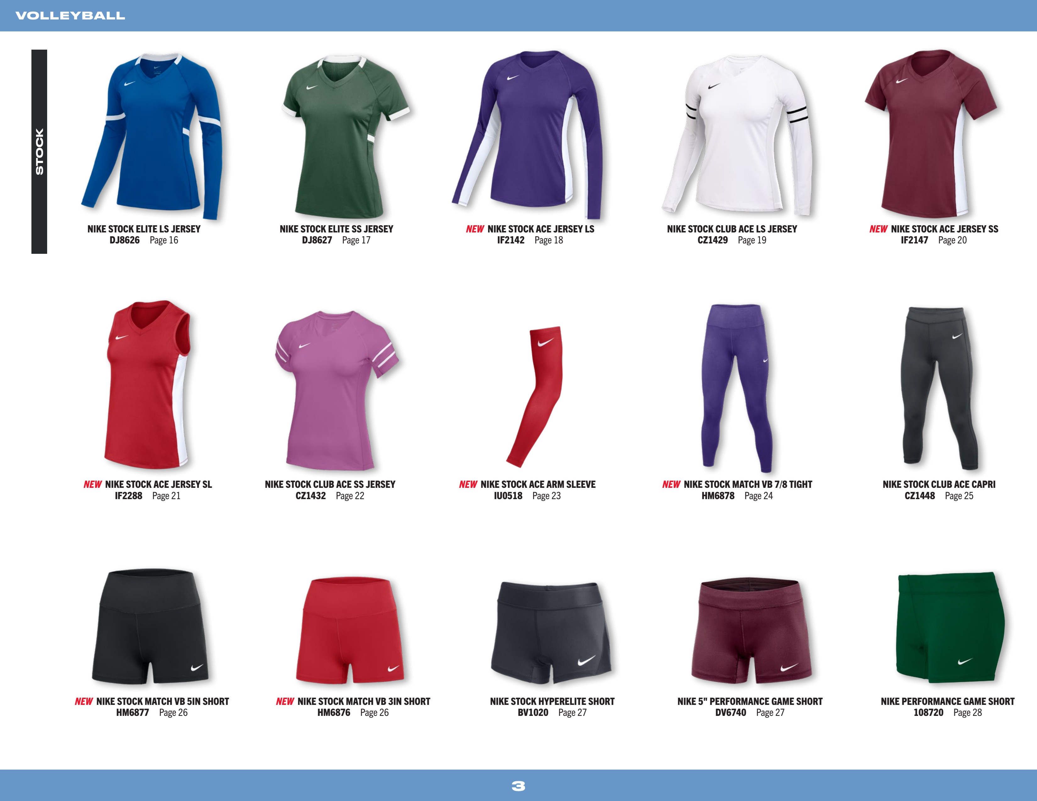 Nike volleyball 2026 Resumen Página 3